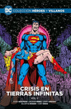 Crisis en Tierras Infinitas Vol 1 y 2  - Coleccion Heroes y Villanos # 30-35 (Salvat)