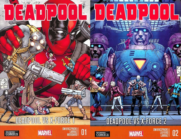 Deadpool - Deadpool Vs X-Force