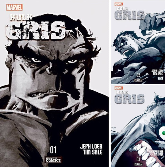 Marvels Colors - Hulk GRIS
