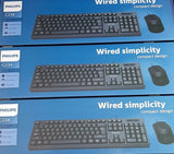 Wired Keyboard & Mouse Combo C234 PHILIPS (TECLADO)