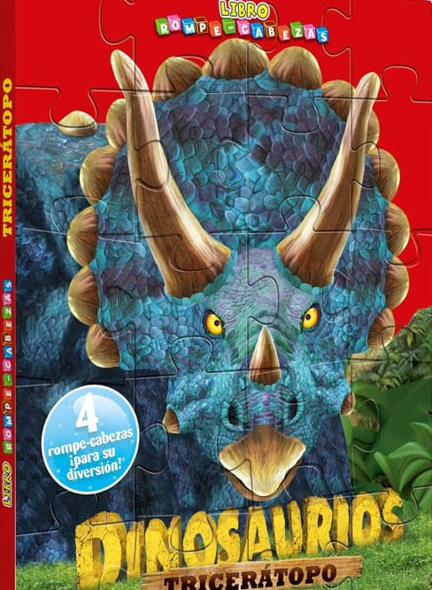 Rompecabezas Dinosaurios - Tricerátopo